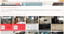 Desktop Screenshot of buscocasa.ad